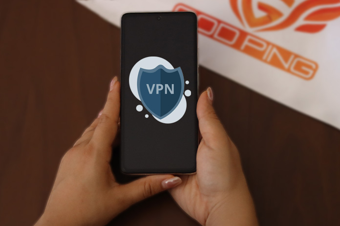 نمایی از vpn بر روی گوشی