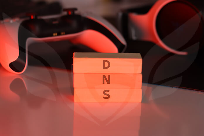 نمایی از حروف DNS